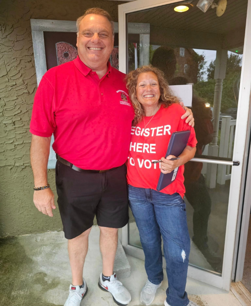 Tom DiBello Voter Registration